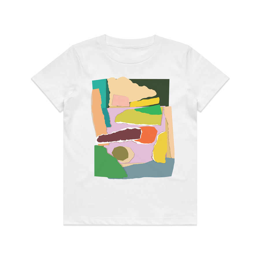 ABSTRACT COLLAGE TSHIRT - KIDS