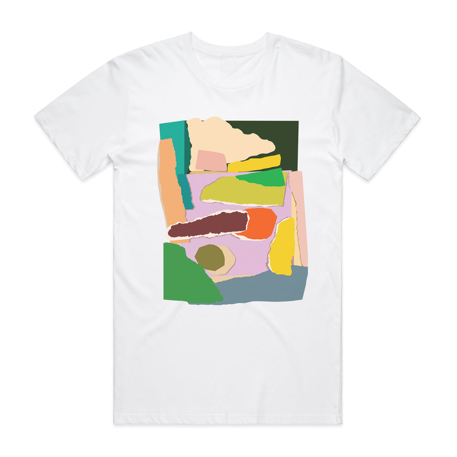 ABSTRACT COLLAGE TSHIRT