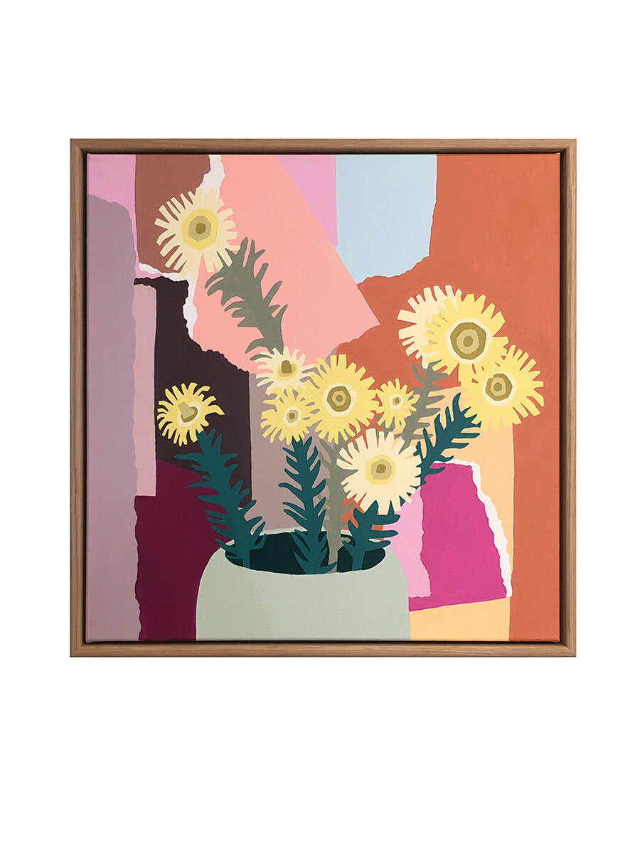 PHYLICA FLOWERS - PAINTING